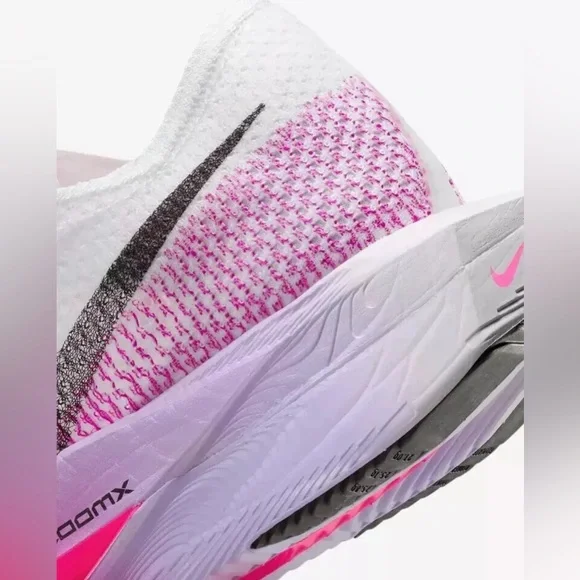 Nike ZoomX 🔥 Vaporfly Next% 3 White Vivid Purple DV4129-104 Men's Size 12 13 NEW - Picture 7 of 15